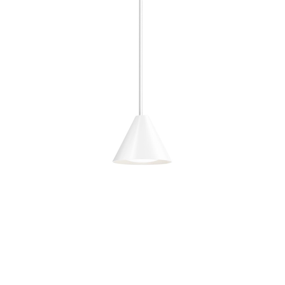 Suspension Keglen - 6.9" 3000K (Blanc Doux) Blanc by Louis Poulsen | Luminaires & cie
