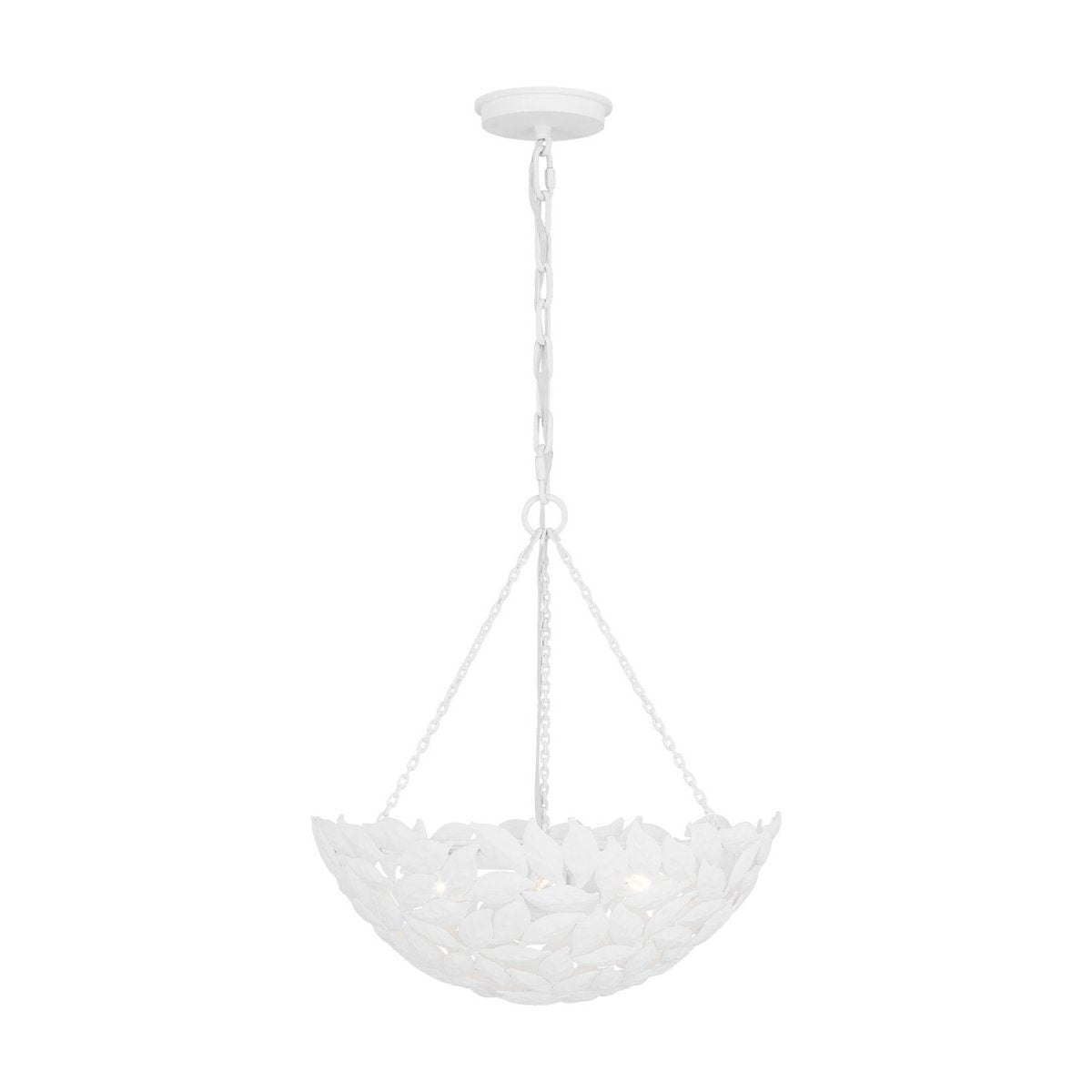 Suspension Kelan - Blanc texturé 16" by Visual Comfort Studio | Luminaires & cie