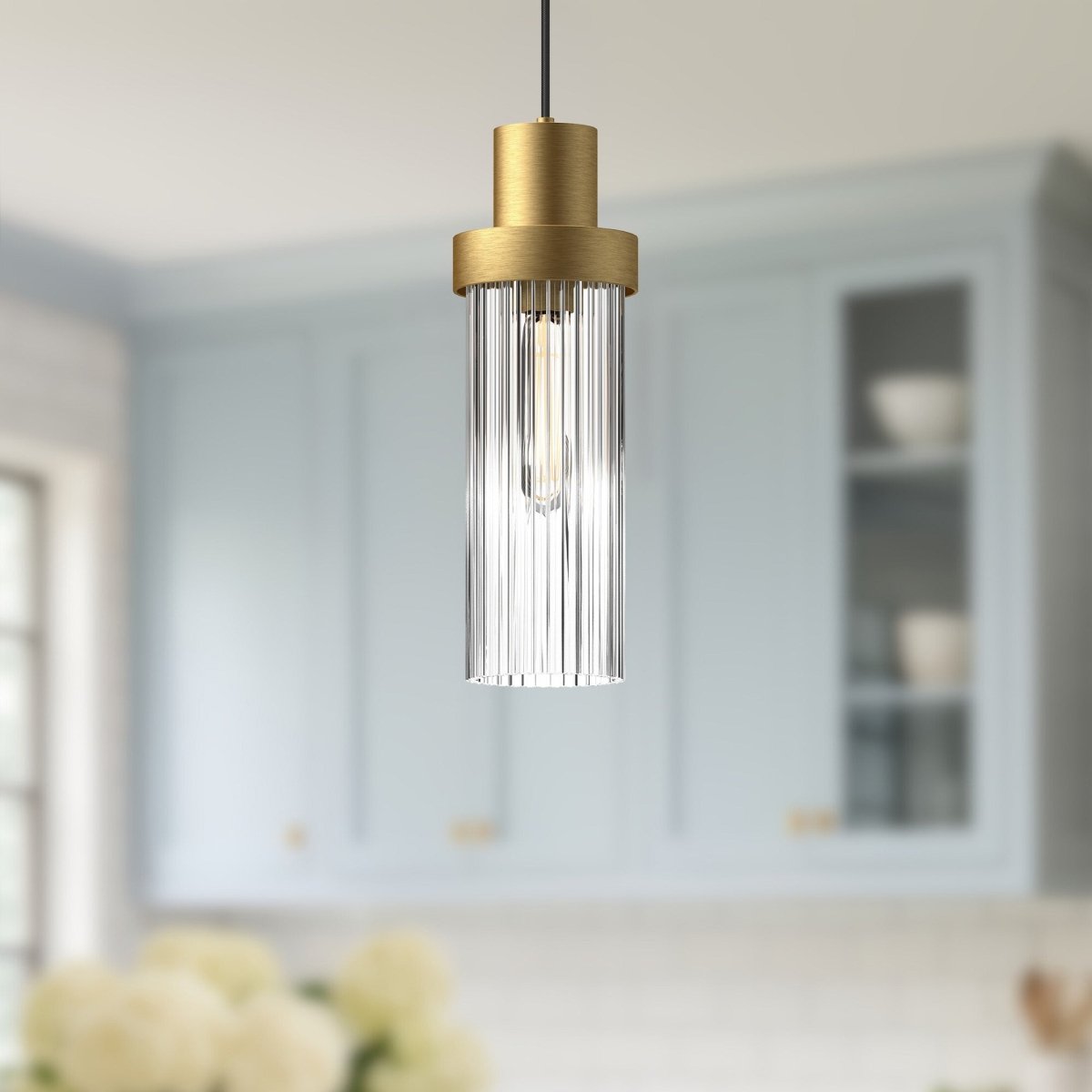 Suspension Kent - Or brossé by Alora Lighting | Luminaires & cie