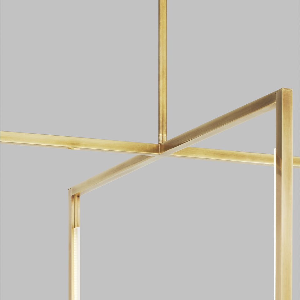 Suspension Kenway - Laiton naturel 42" by Tech Lighting | Luminaires & cie