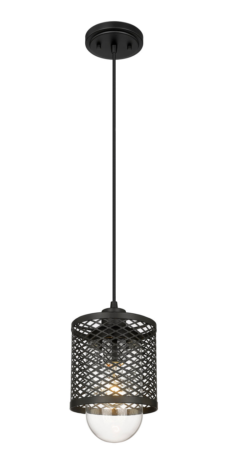 Mini-suspension Kipton Noir mat – Z-Lite