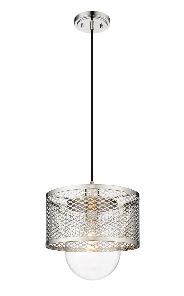 Suspension Kipton - Nickel poli by Z-Lite | Luminaires & cie