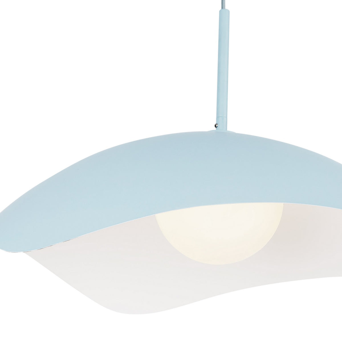 Suspension Kirby Bleu céruléen – vue 3