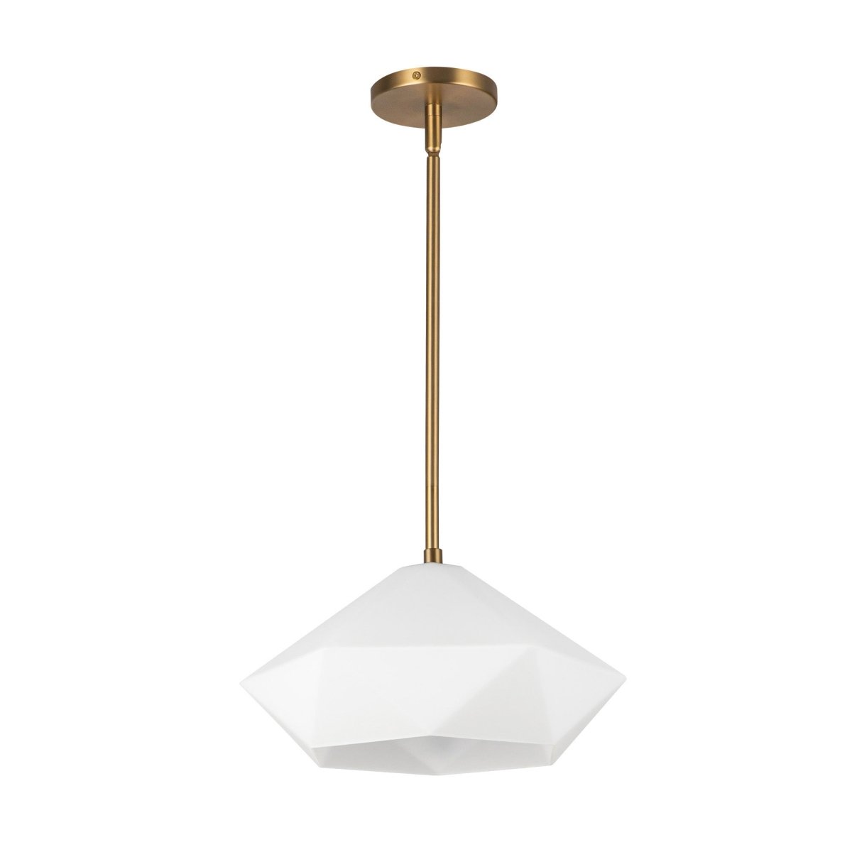 Suspension Krysta - Or brossé by Alora Lighting | Luminaires & cie