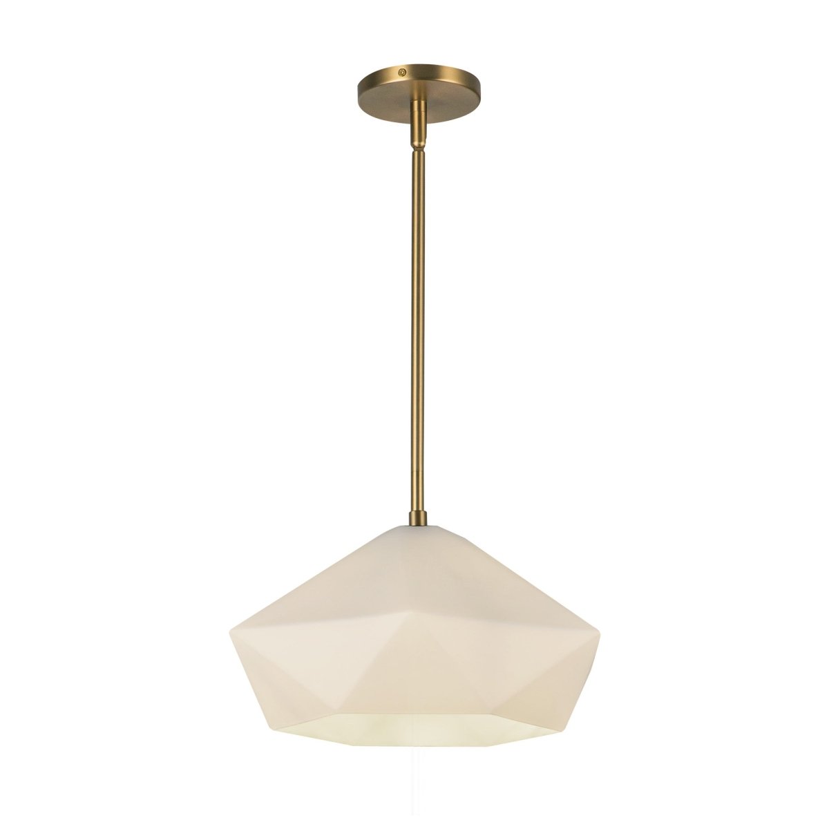 Suspension Krysta - Or brossé by Alora Lighting | Luminaires & cie
