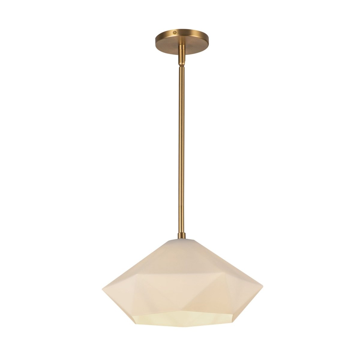 Suspension Krysta - Or brossé by Alora Lighting | Luminaires & cie