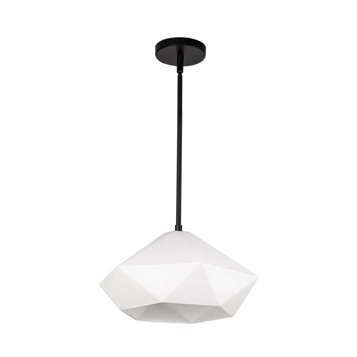 Suspension Krysta - Noir mat by Alora Lighting | Luminaires & cie