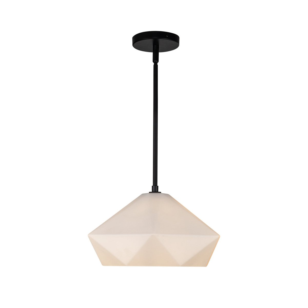 Suspension Krysta - Noir mat by Alora Lighting | Luminaires & cie
