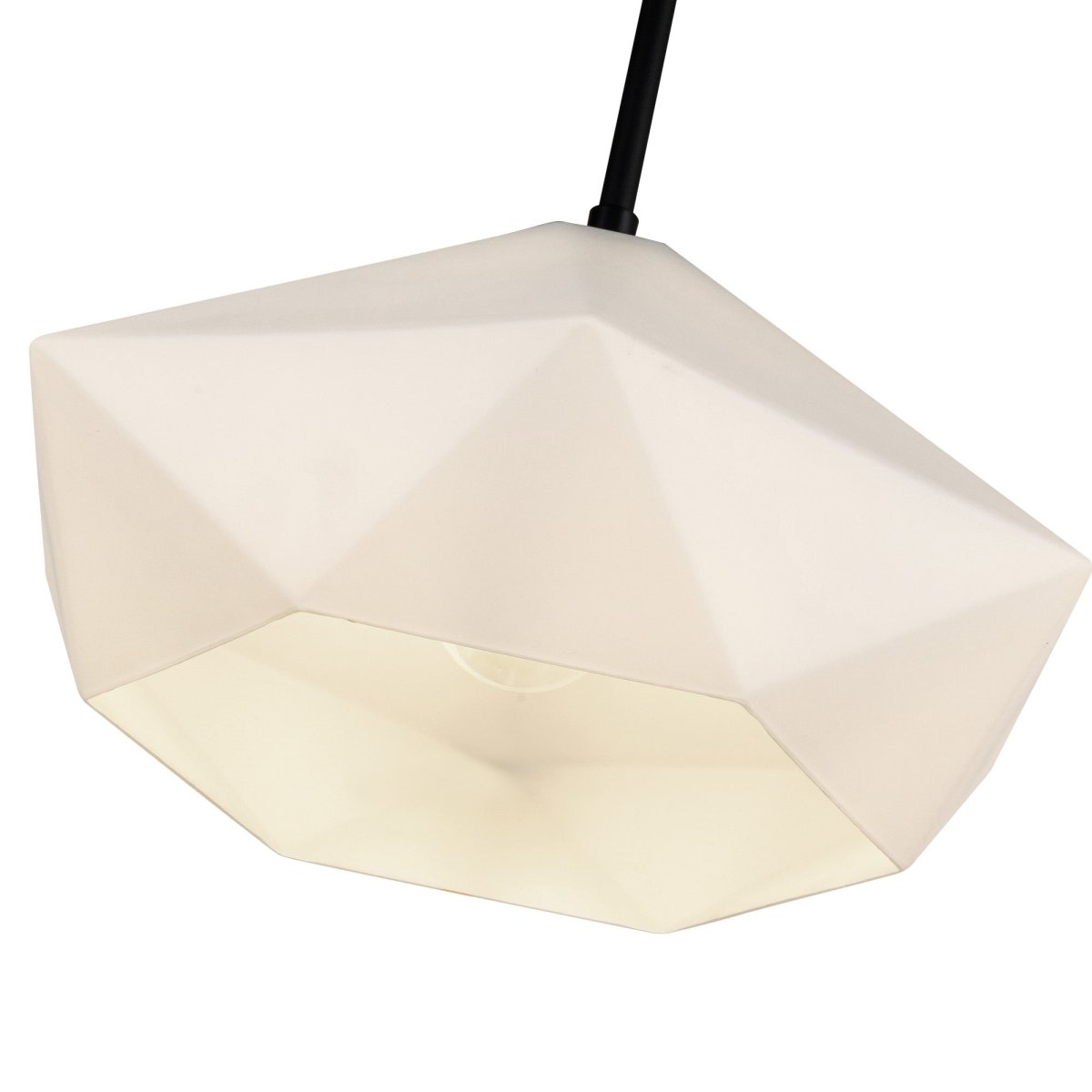 Suspension Krysta - Noir mat by Alora Lighting | Luminaires & cie