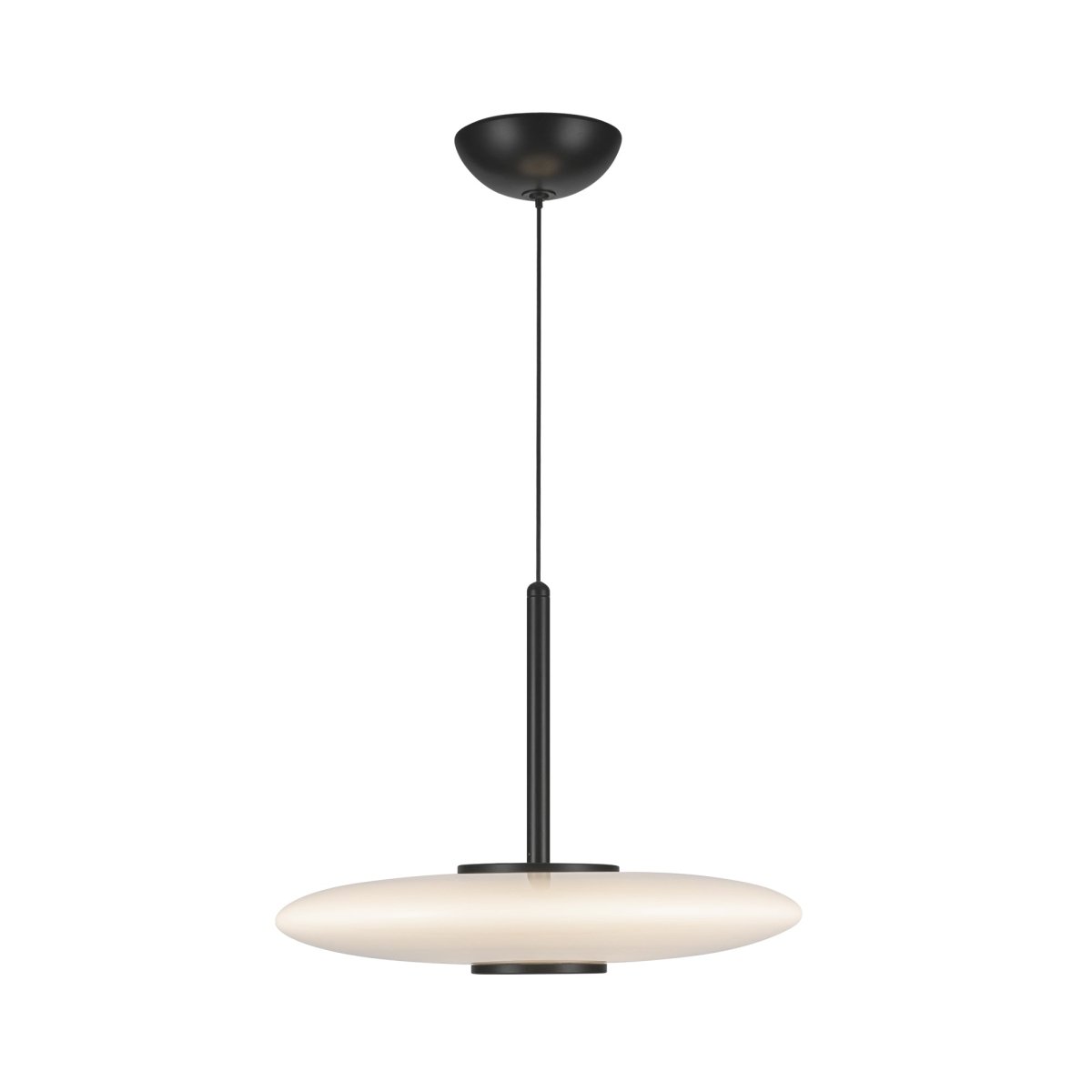 Suspension Kyoto - Verre d'opale noir / brillant by Kuzco Lighting | Luminaires & cie