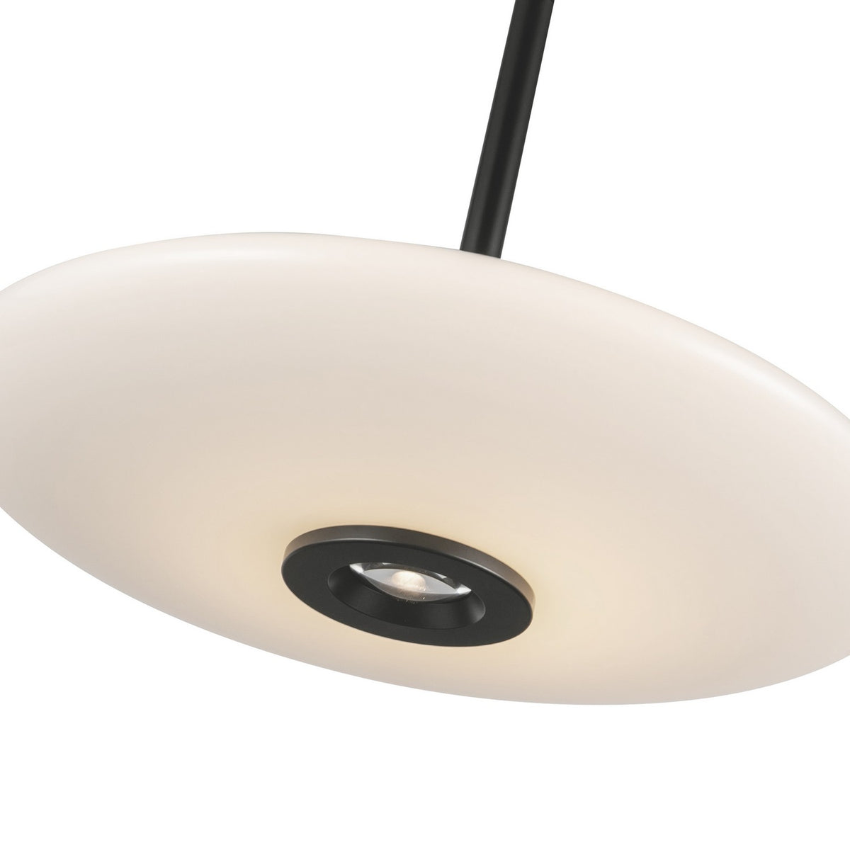 Suspension Kyoto Noir / Verre opale – vue 3