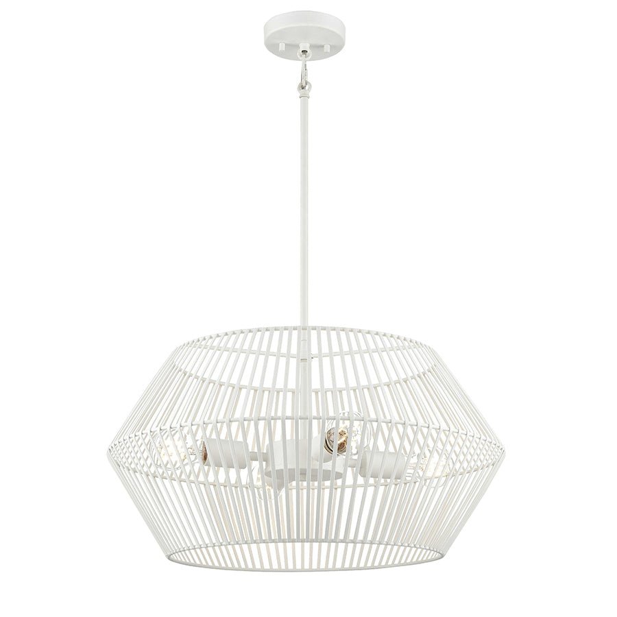 Suspension Ladysmith - Blanc mat by DVI Lighting | Luminaires & cie