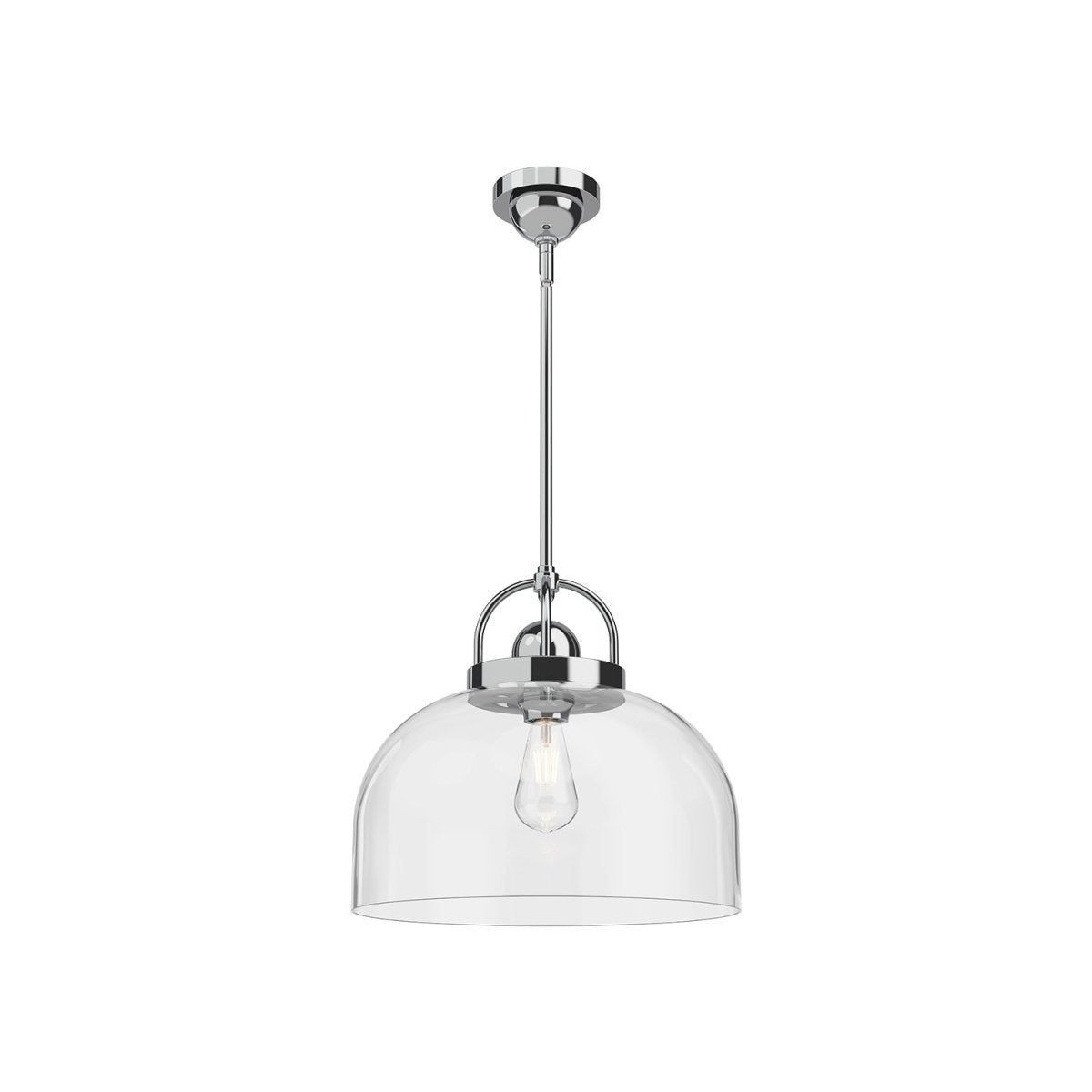Suspension Lancaster - Chrome 15" by Alora Lighting | Luminaires & cie