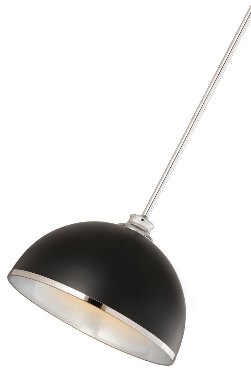 Suspension Landry - Blanc mat + Laiton bruni 20" by Z-Lite | Luminaires & cie