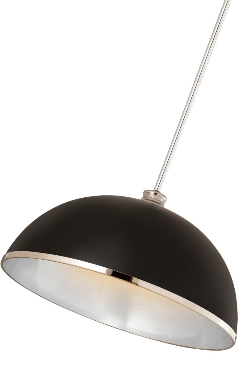 Suspension Landry - Blanc mat + Laiton bruni 20" by Z-Lite | Luminaires & cie