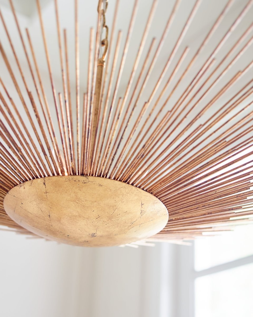 Suspension Large Helios - Gild antique by Visual Comfort Studio | Luminaires & cie