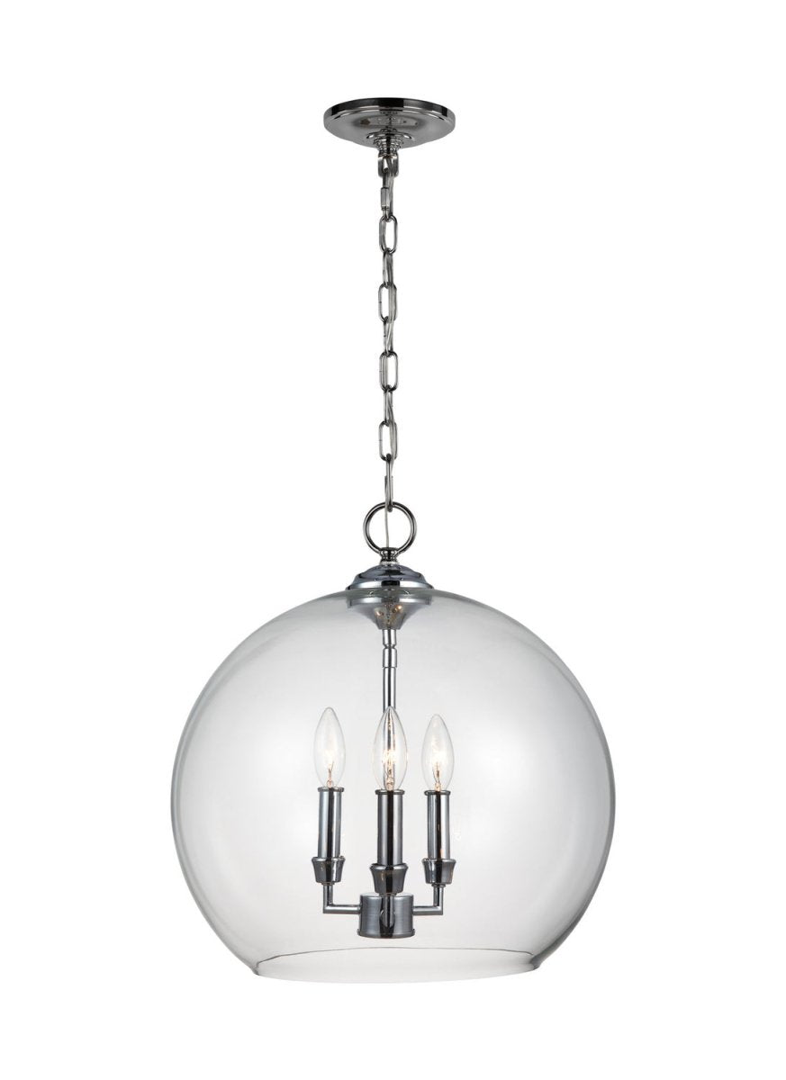 Suspension Lawler - Chrome by Visual Comfort Studio | Luminaires & cie