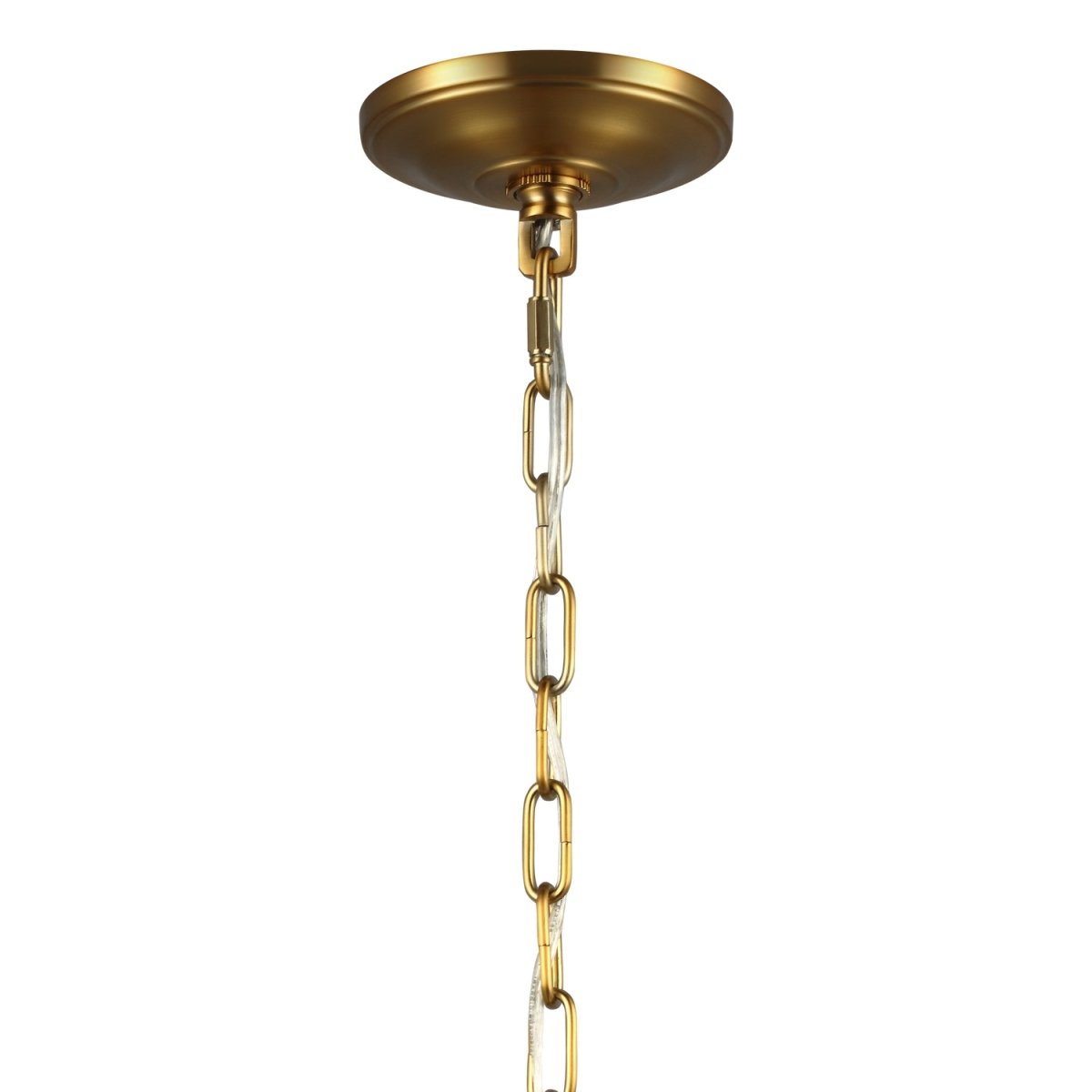 Suspension Lawler - Nickel satiné by Visual Comfort Studio | Luminaires & cie