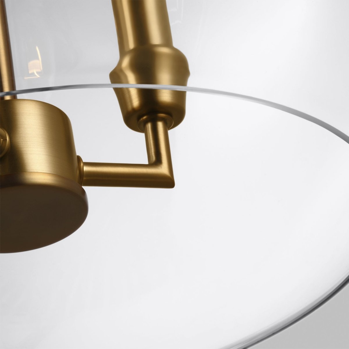 Suspension Lawler - Nickel satiné by Visual Comfort Studio | Luminaires & cie