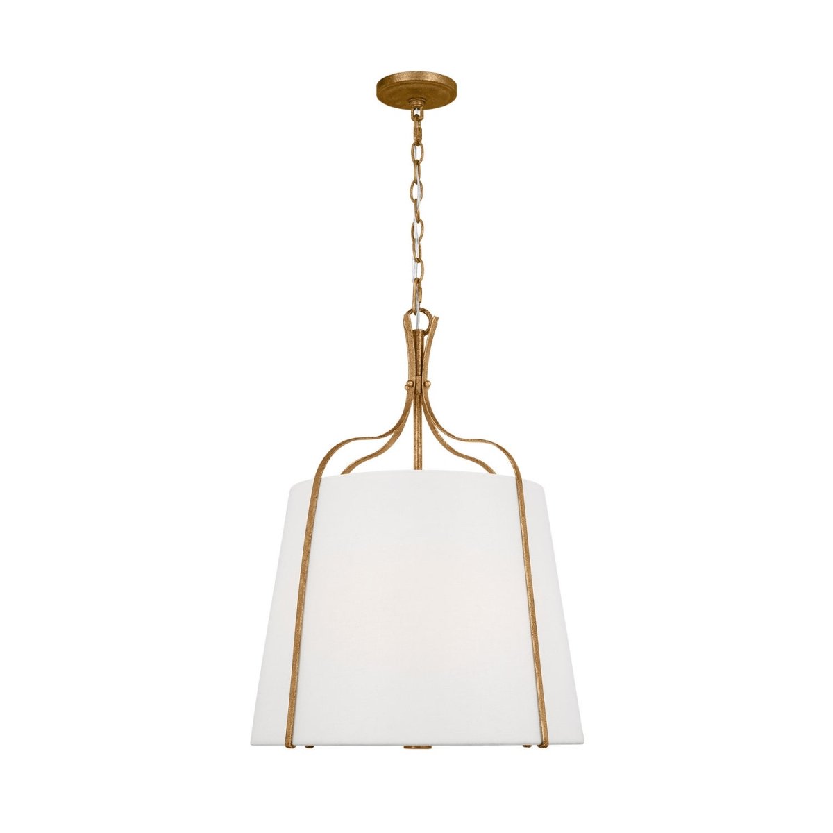 Suspension Leander - Doré antique 18 1/4" by Visual Comfort Studio | Luminaires & cie