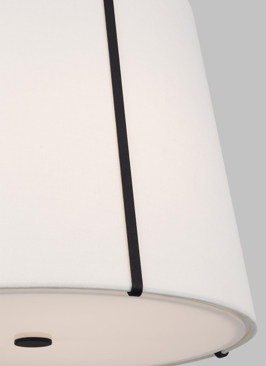 Suspension Leander - Smith Steel 18 1/4" by Visual Comfort Studio | Luminaires & cie