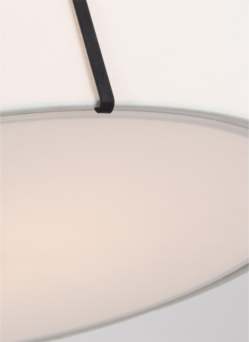 Suspension Leander - Smith Steel 24 1/4" by Visual Comfort Studio | Luminaires & cie