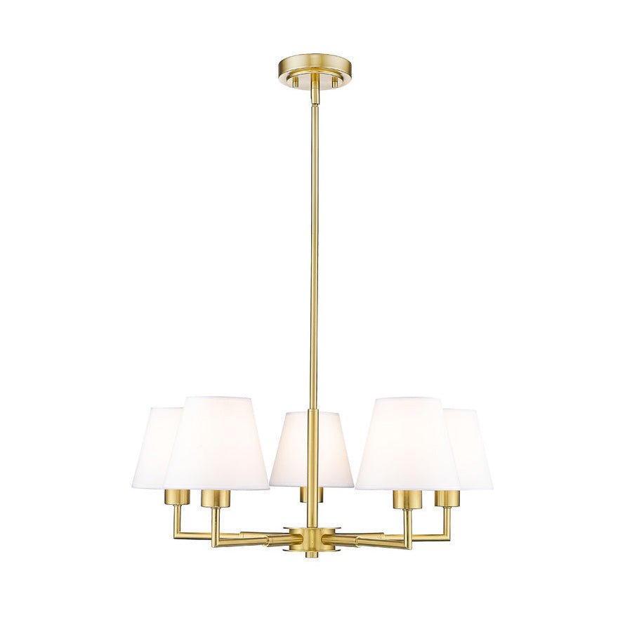 Suspension Leila - Or luxueux 26" 5 by Z - Lite | Luminaires & cie