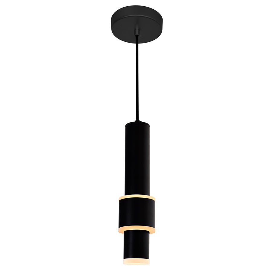 Suspension Lena - Noir et ou satiné by CWI Lighting | Luminaires & cie