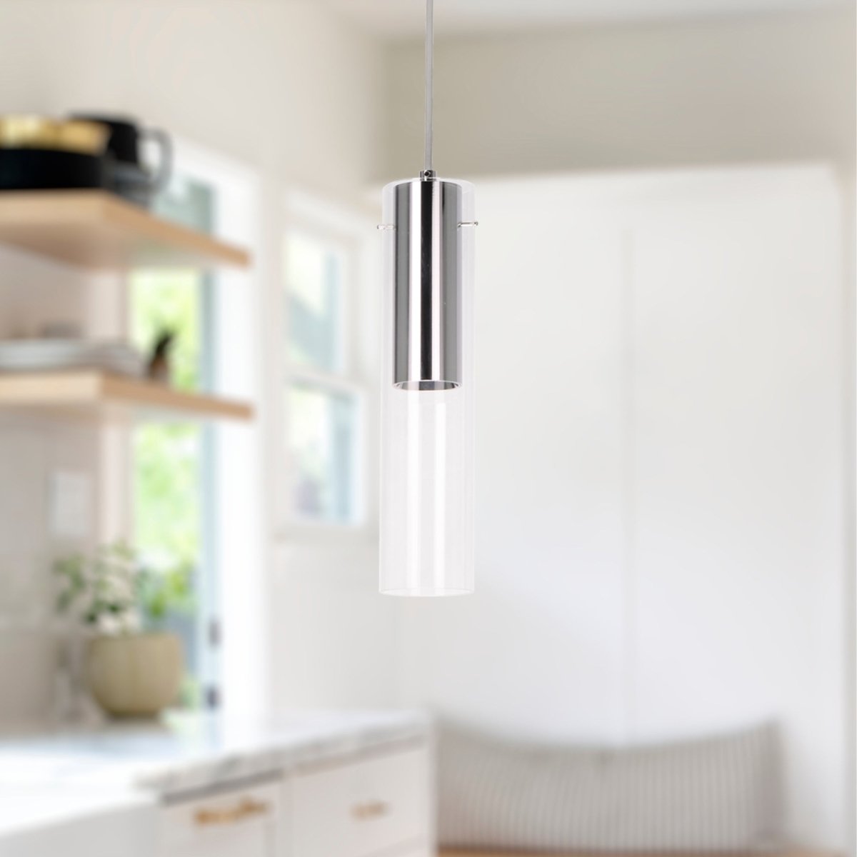 Suspension Lena - Chrome by Kuzco Lighting | Luminaires & cie
