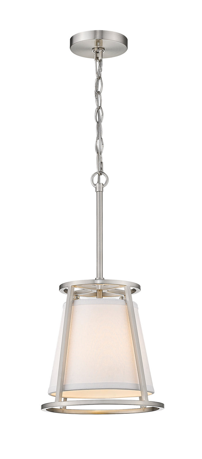 Mini-suspension Lenyx Pendant Nickel brossé – Z-Lite