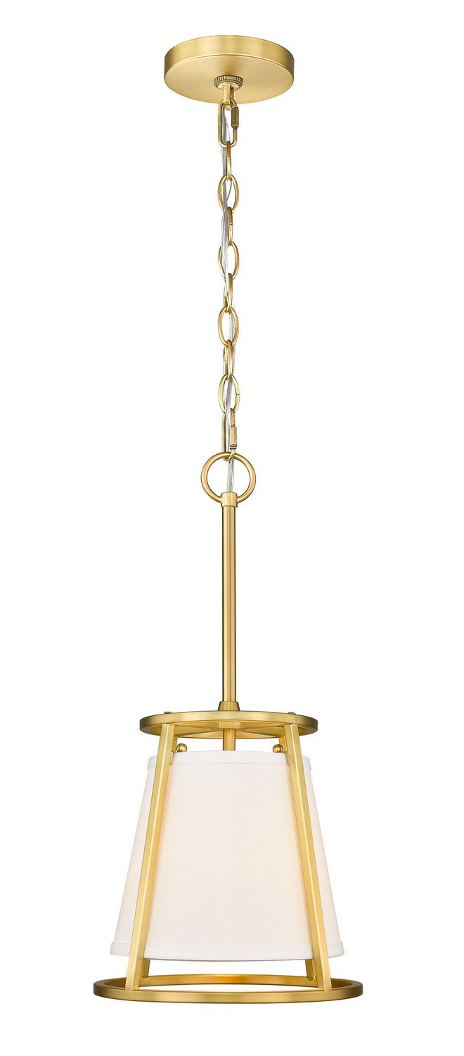Mini-suspension Lenyx Pendant Laiton frotté – Z-Lite