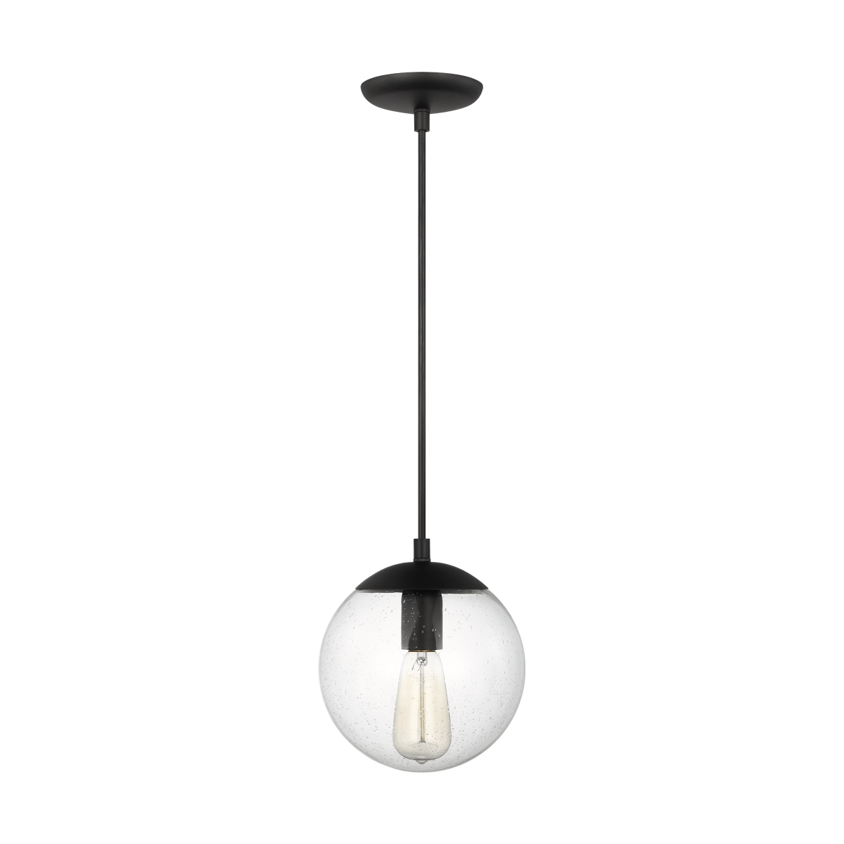 Suspension Leo - Hanging Globe CL - Noir de minuit 8" by Visual Comfort Studio | Luminaires & cie