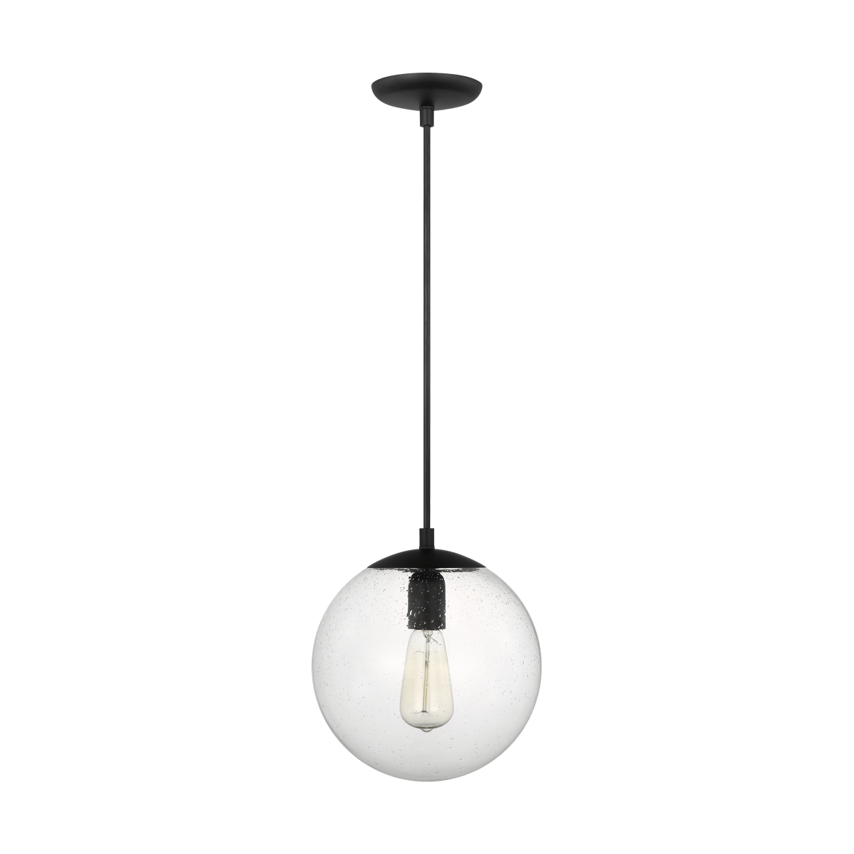 Suspension Leo - Hanging Globe CL - Noir de minuit 10" by Visual Comfort Studio | Luminaires & cie