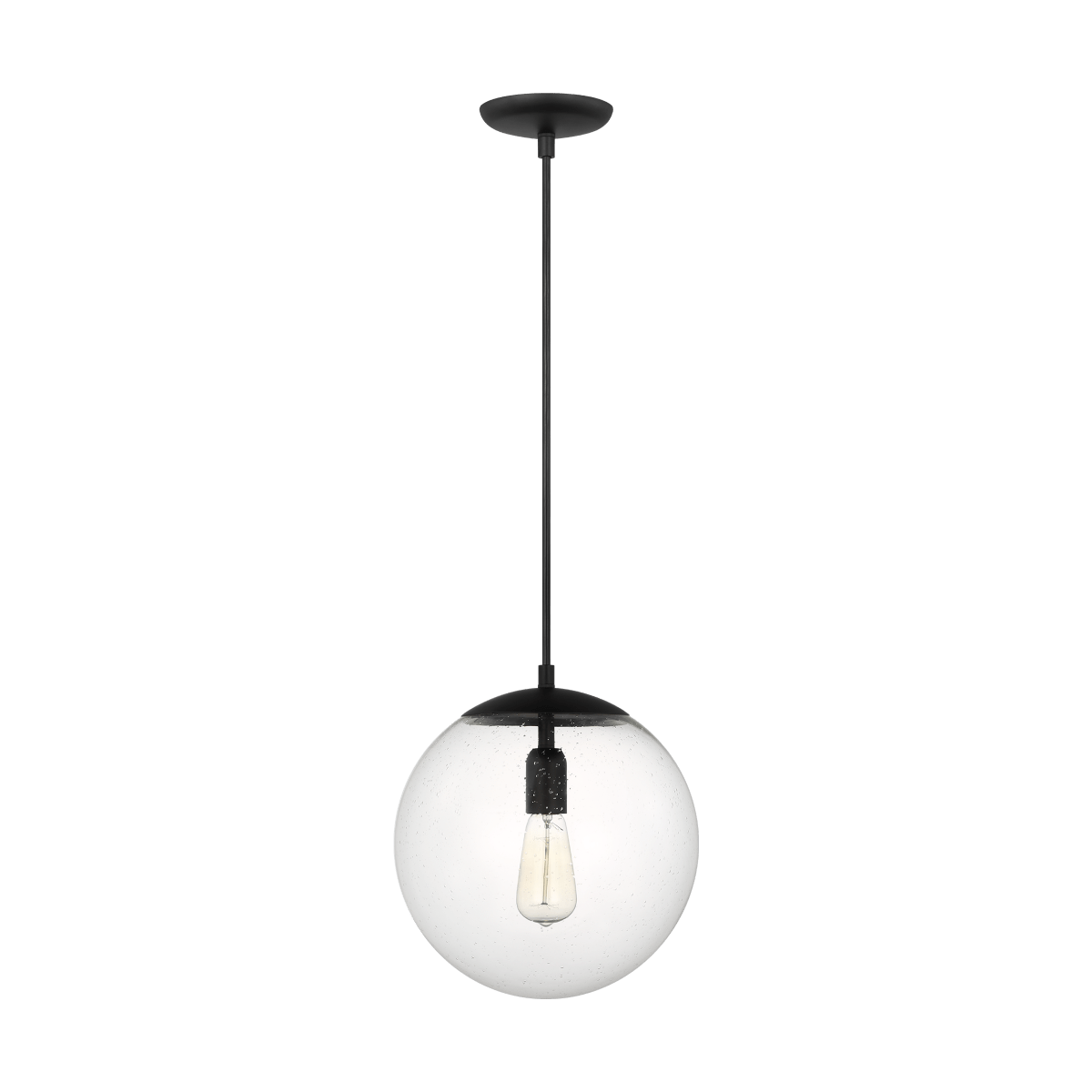 Suspension Leo - Hanging Globe CL - Noir de minuit 12" by Visual Comfort Studio | Luminaires & cie