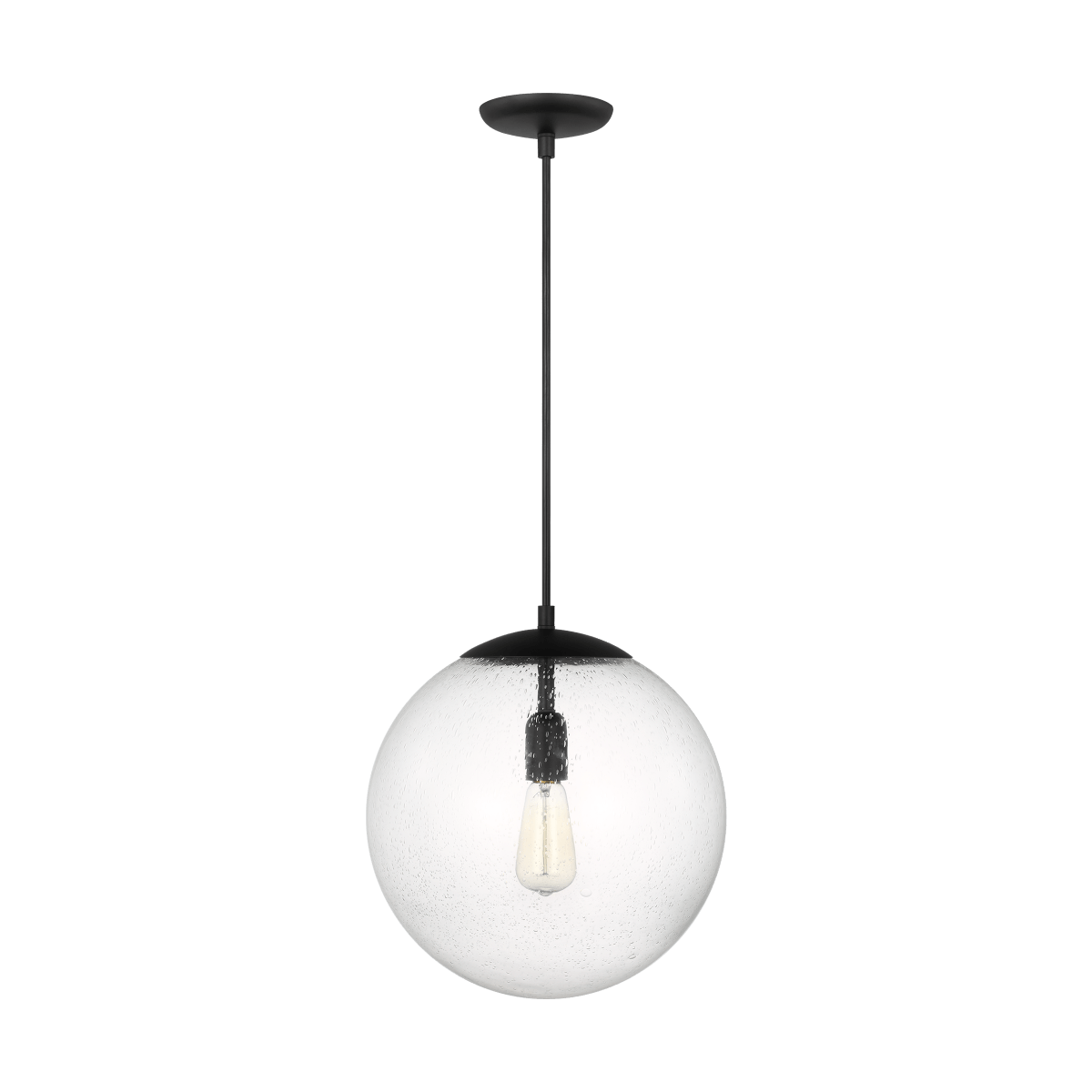 Suspension Leo - Hanging Globe CL - Noir de minuit 14" by Visual Comfort Studio | Luminaires & cie