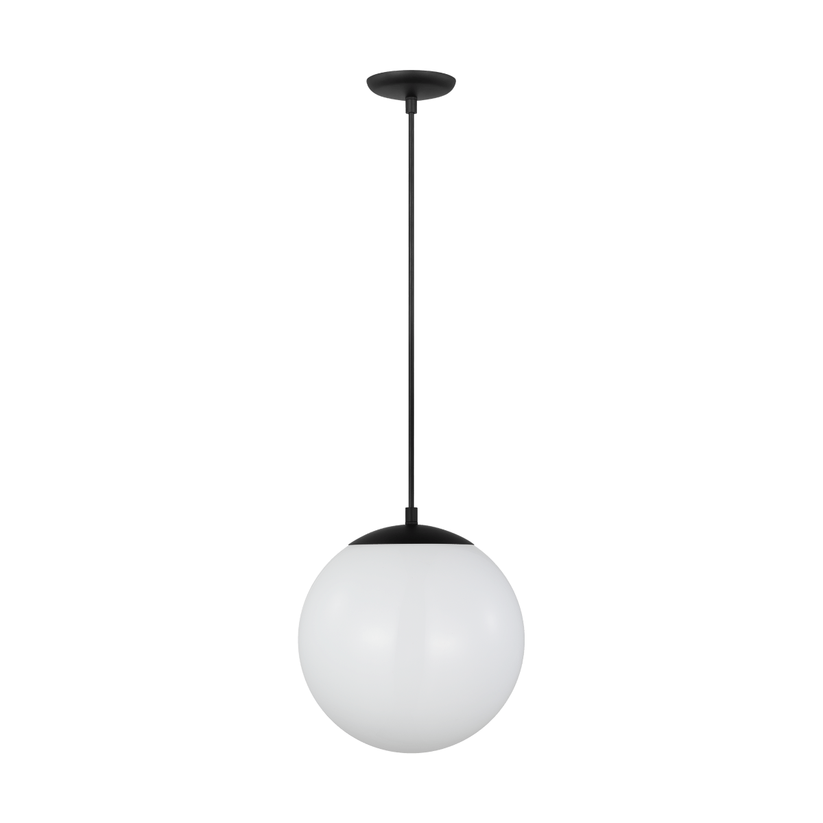 Suspension Leo - Hanging Globe L - Noir de minuit Ampoules non incluses by Visual Comfort Studio | Luminaires & cie