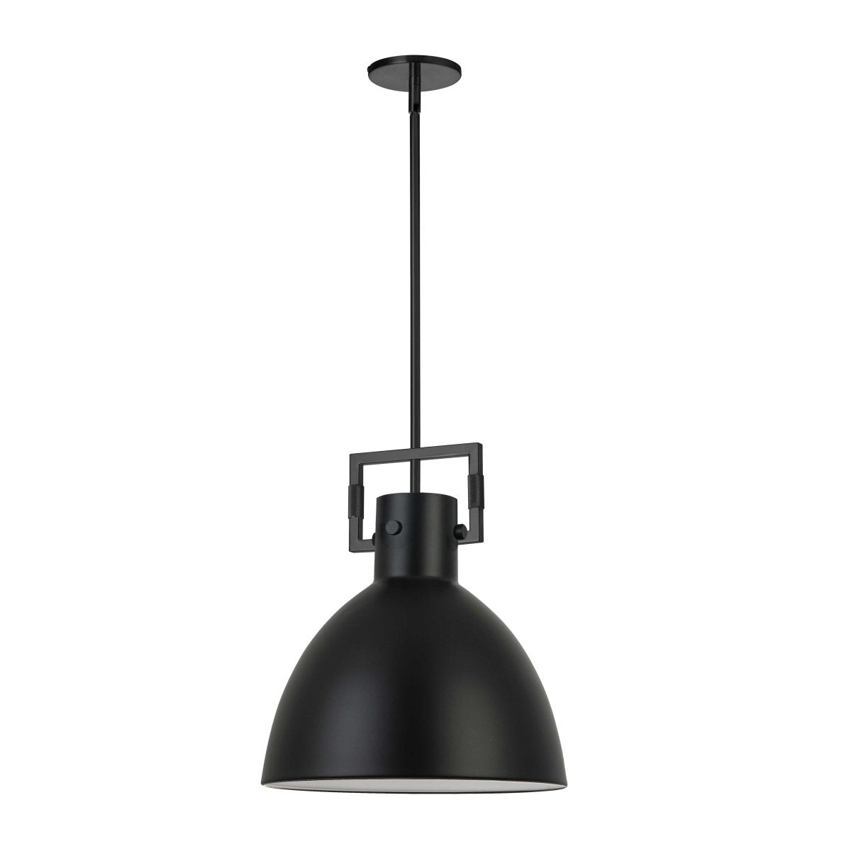 Suspension Liberty - Noir mat Noir mat 13 3/4" by Dainolite | Luminaires & cie