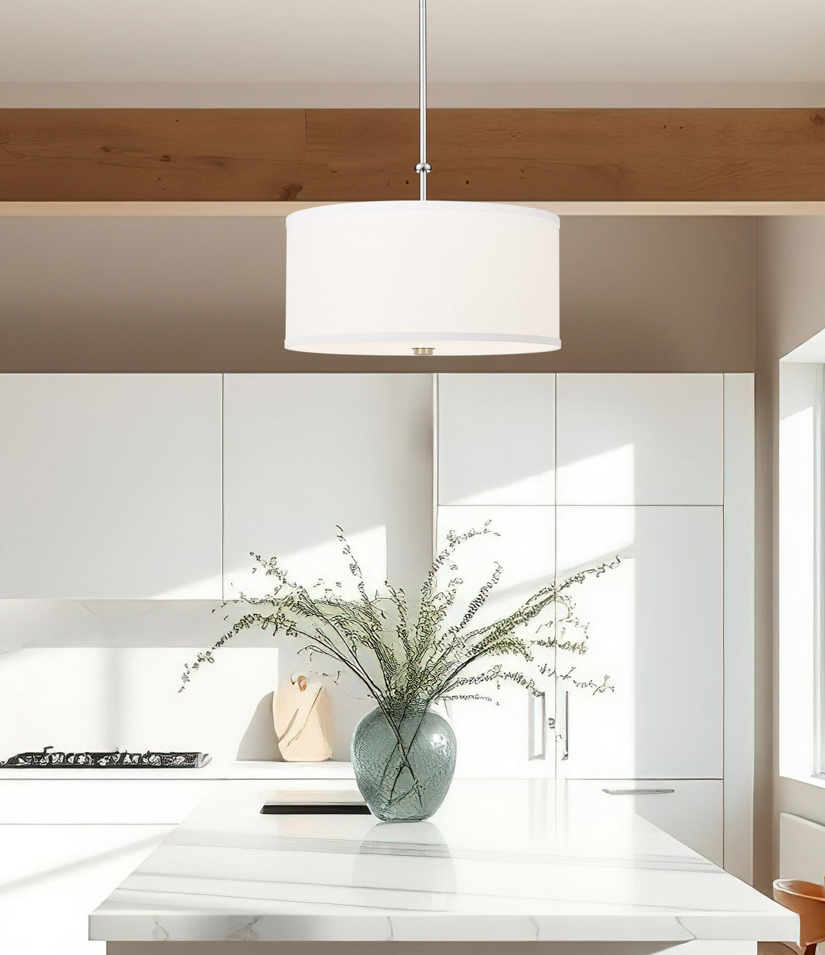 Suspension Linden Nickel brossé, 18" – vue 8