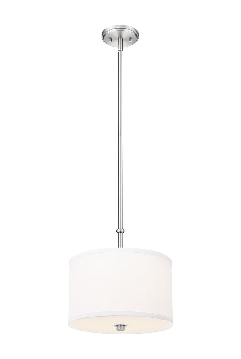 Suspension Linden - Nickel brossé 12" by Z-Lite | Luminaires & cie