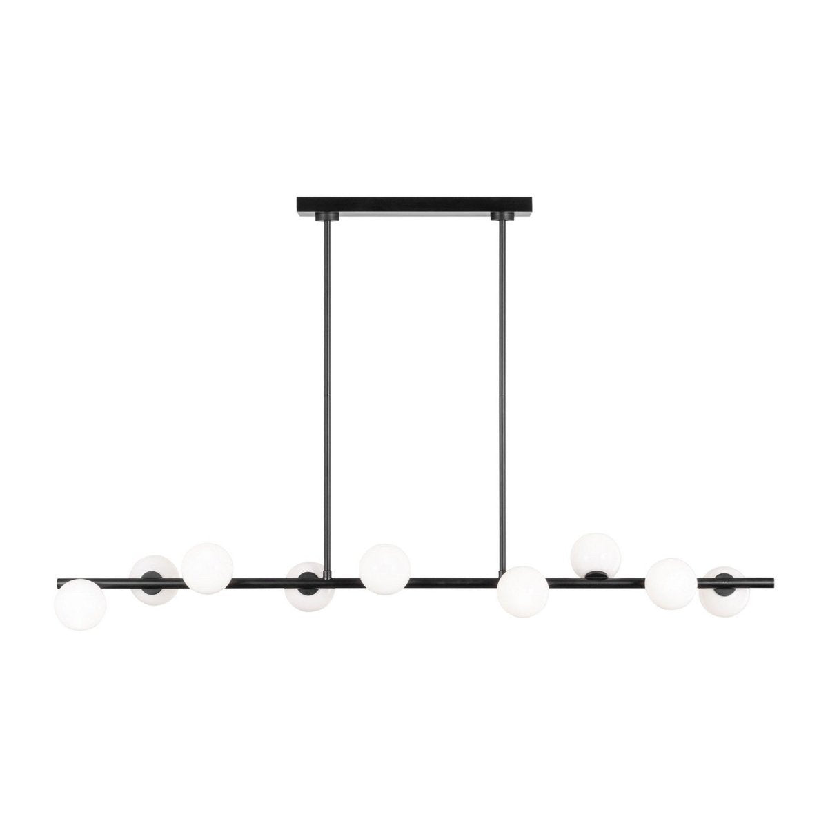Suspension linéaire Altair - Fer vieilli by Visual Comfort Studio | Luminaires & cie