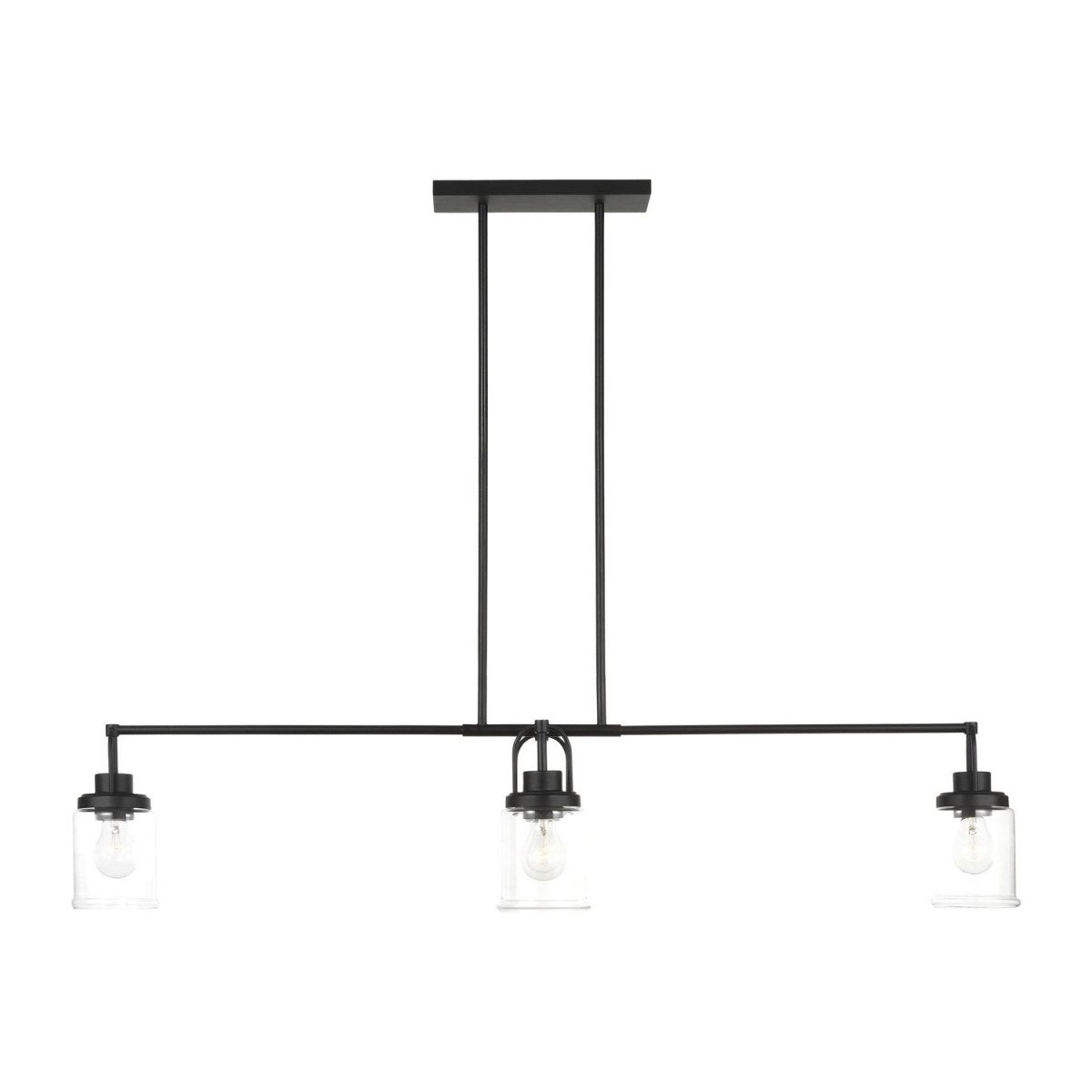 Suspension linéaire Anders - Noir minuit by Visual Comfort Studio | Luminaires & cie