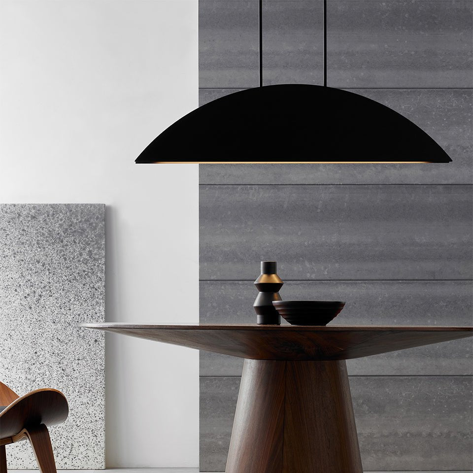 Suspension Linéaire Bau - Noir by Tech Lighting | Luminaires & cie