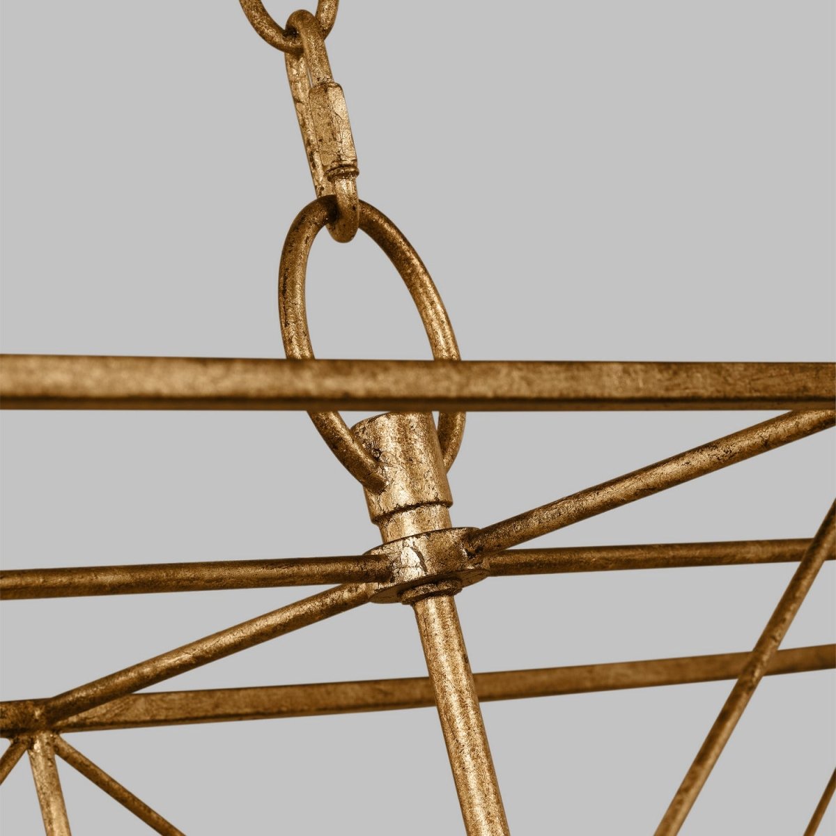 Suspension linéaire Beatrix - Fer vieilli by Visual Comfort Studio | Luminaires & cie
