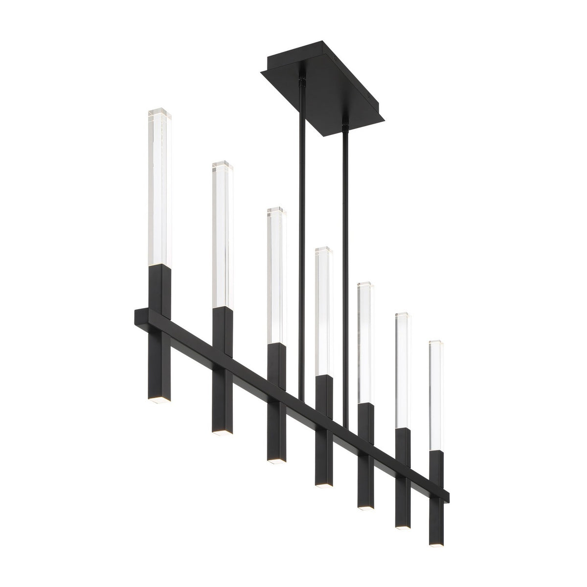 Suspension linéaire Benicio Noir mat – vue 3