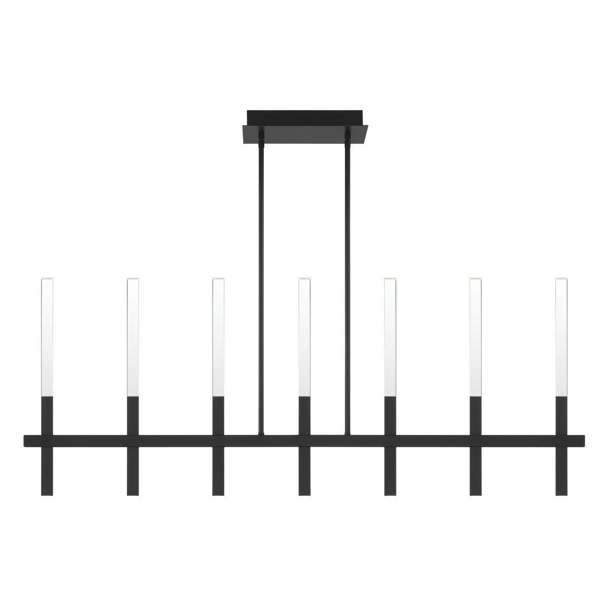 Suspension linéaire Benicio Noir mat – Eurofase