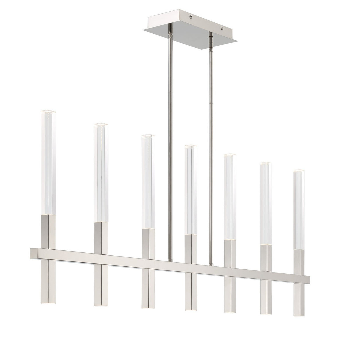 Suspension linéaire Benicio Nickel poli – vue 3