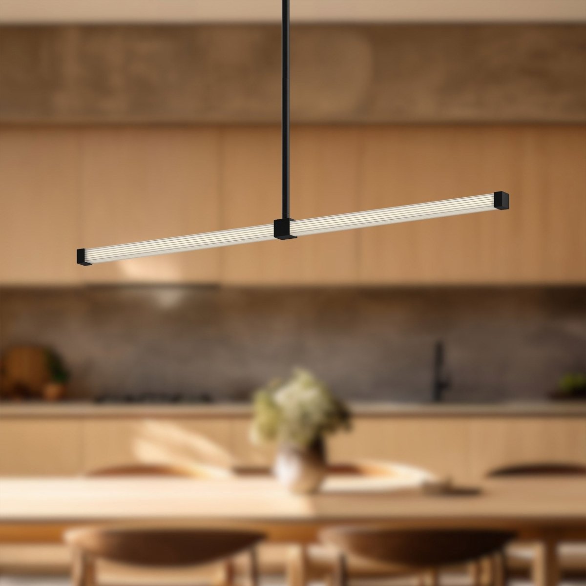 Suspension linéaire Blade - Noir by Kuzco Lighting | Luminaires & cie