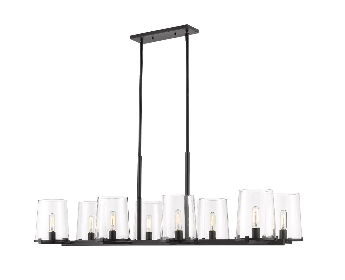 Suspension linéaire Callista - Laiton frotté 8 by Z-Lite | Luminaires & cie