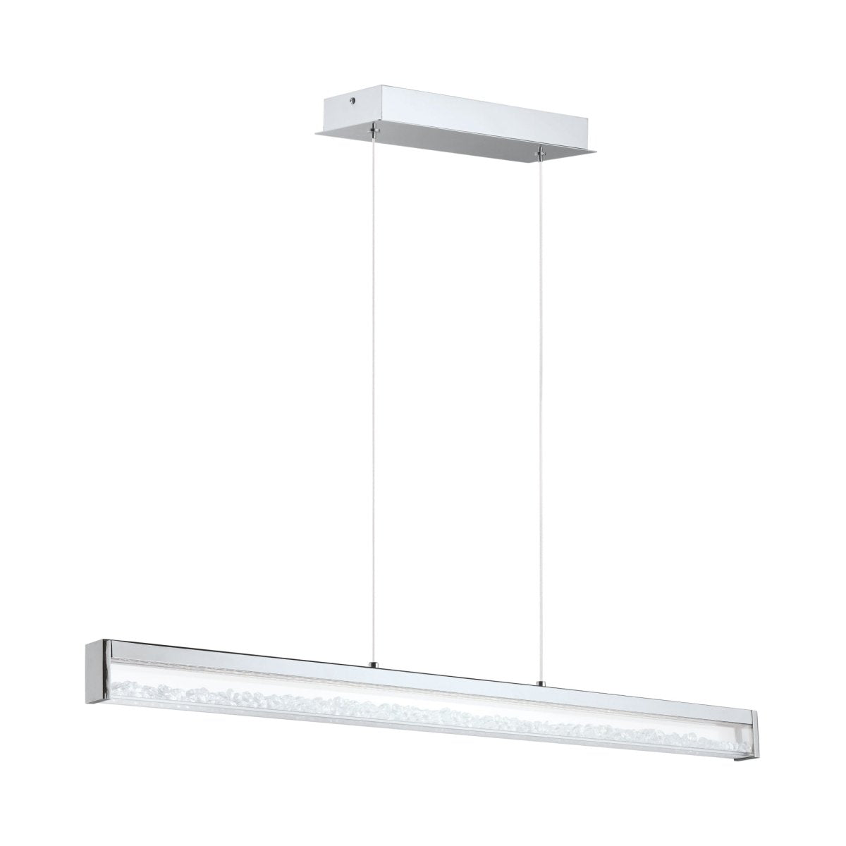 Suspension linéaire Cardito - Chrome by Eglo | Luminaires & cie