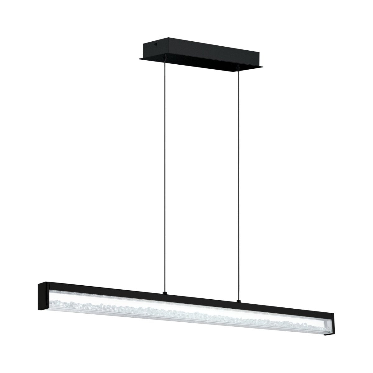 Suspension linéaire Cardito - Noir by Eglo | Luminaires & cie